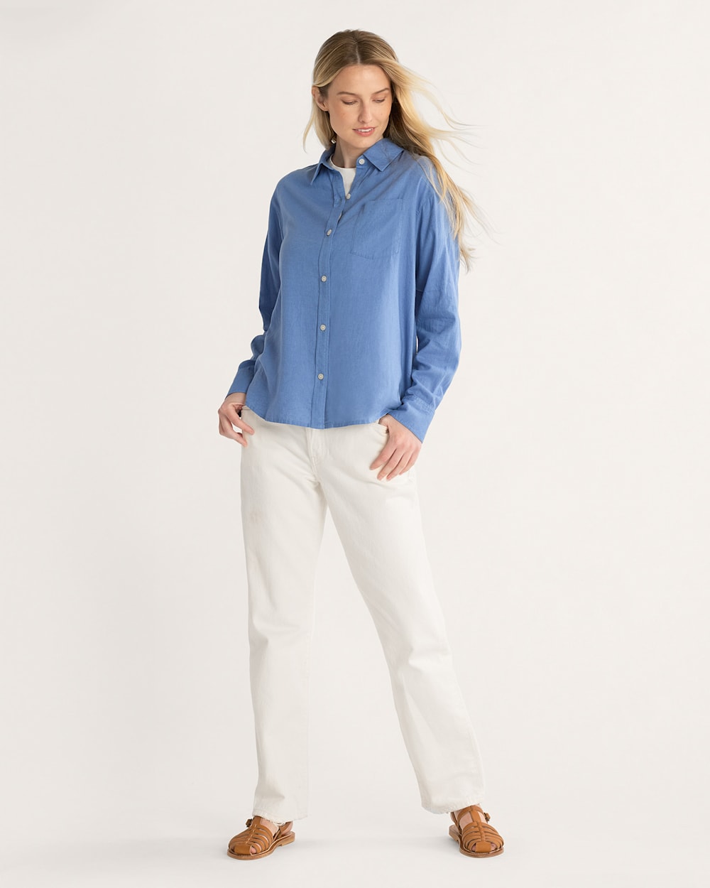 Pendleton Shop Women's Coastal Linen Shirt Lightweight and Stylish