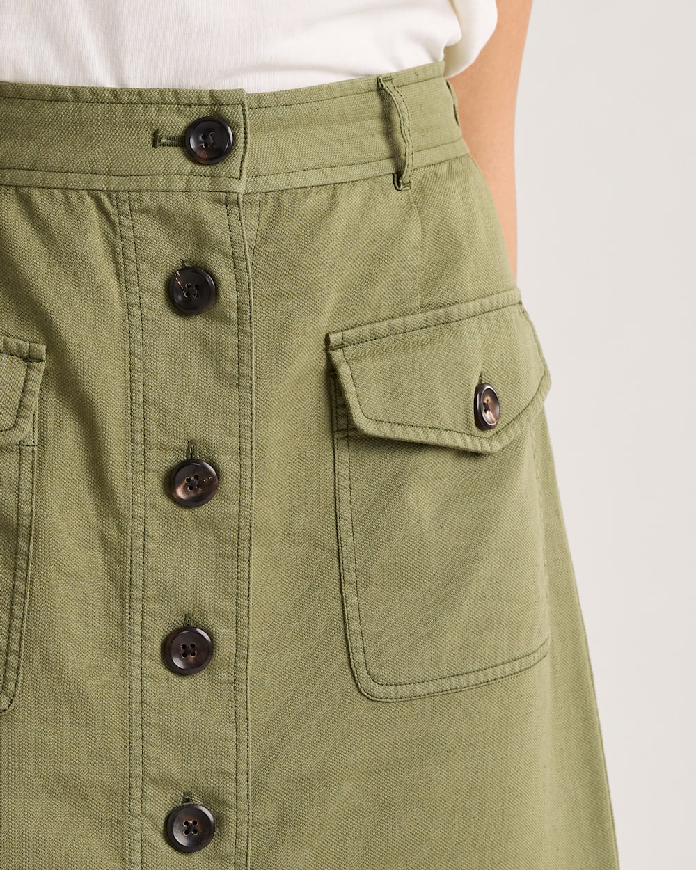 Pendleton Shop Women's Cotton Linen Utility Skirt