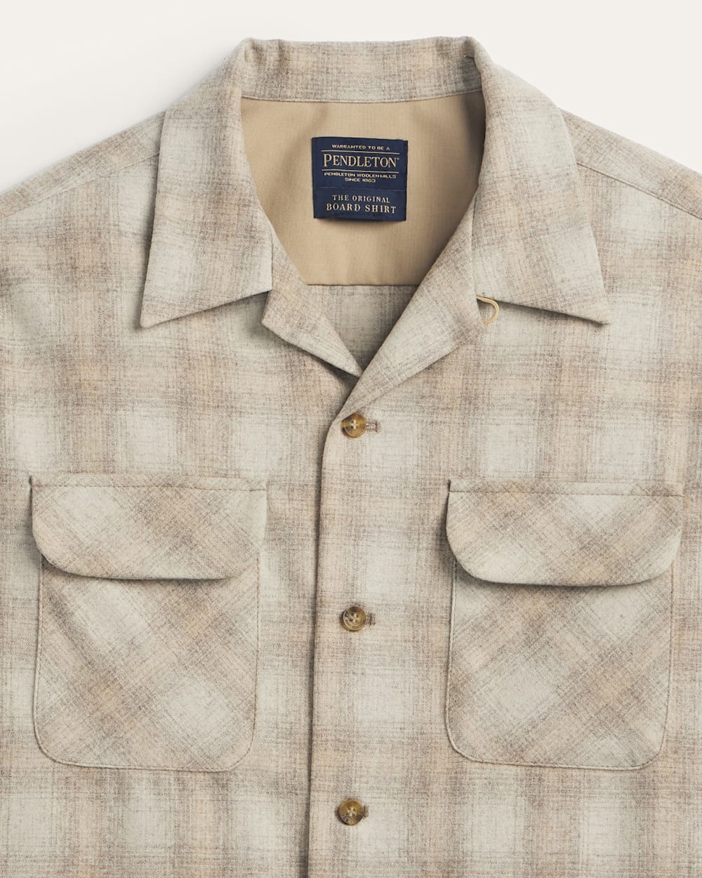 Pendleton Shop Men's Plaid Wool Board Shirt: Stylish Comfort