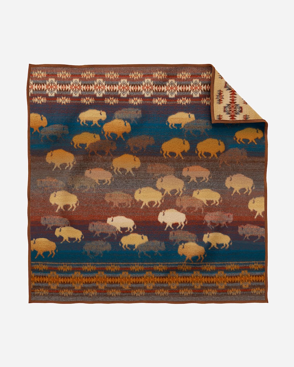 Pendleton Prairie Rush Hour Throw Blanket & Pillow Set