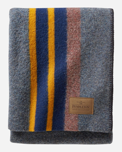 Pendleton Shop Cozy Yakima Camp Throws in Retiring Colors