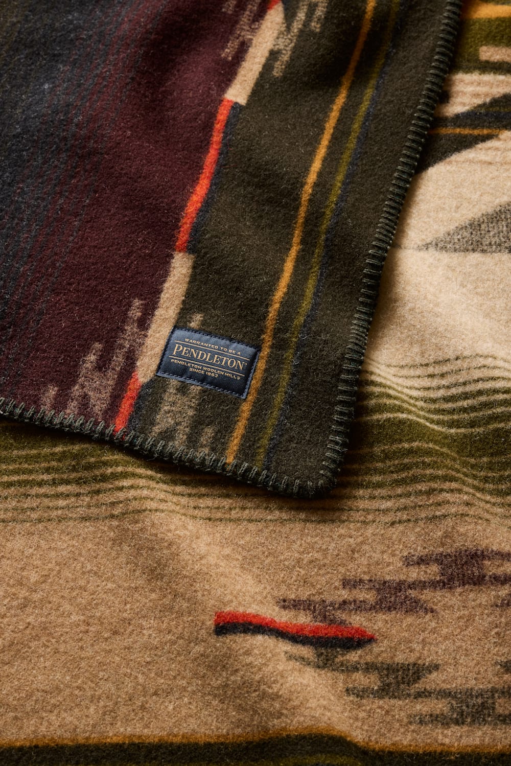 Pendleton Shop Wool Tumalo Throw Blanket
