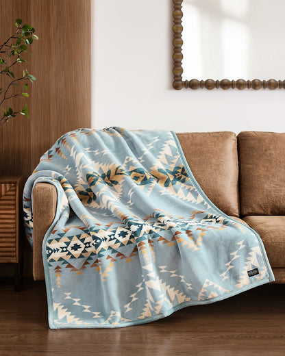 Pendleton Shop The Warm Plush Reversible Bridge Creek Throw Blanket