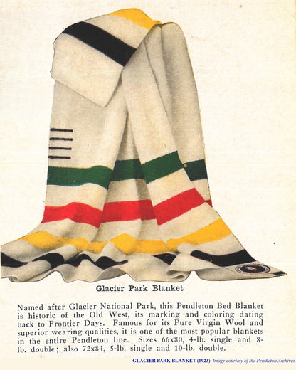 Pendleton Glacier National Park Blanket-Made in USA