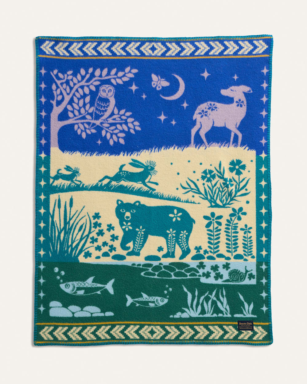 Pendleton Folk Forest Crib Blanket