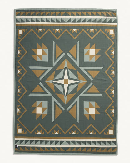Pendleton Quilted Star Cotton Matelasse Coverlet