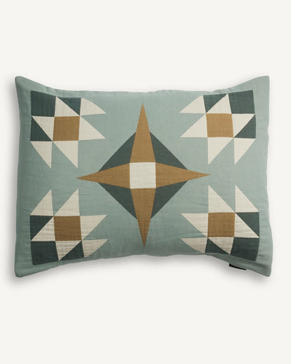 Pendleton Quilted Star Cotton Matelasse Sham