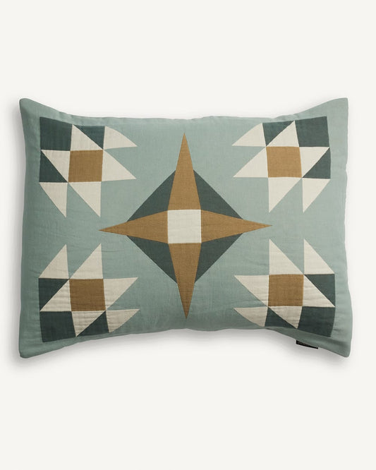 Pendleton Quilted Star Cotton Matelasse Sham