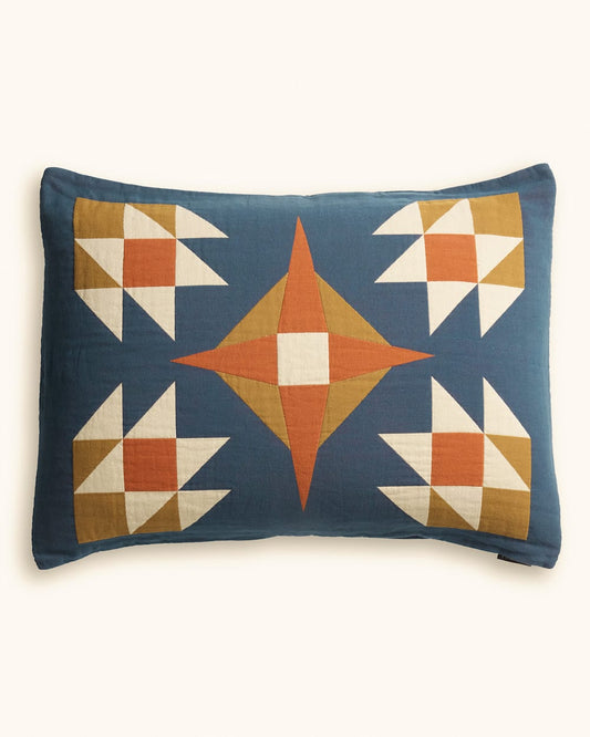 Pendleton Quilted Star Cotton Matelasse Sham