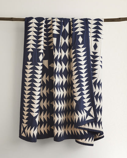 Pendleton Midnight Nova Cotton Matelasse Coverlet Bedding