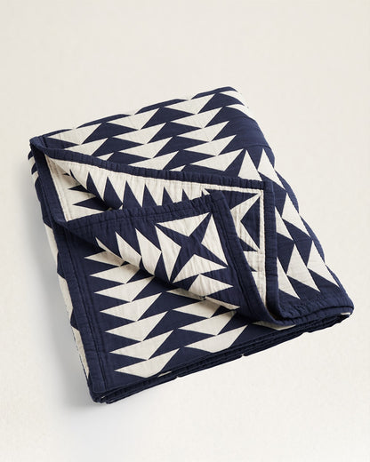 Pendleton Midnight Nova Cotton Matelasse Coverlet Bedding