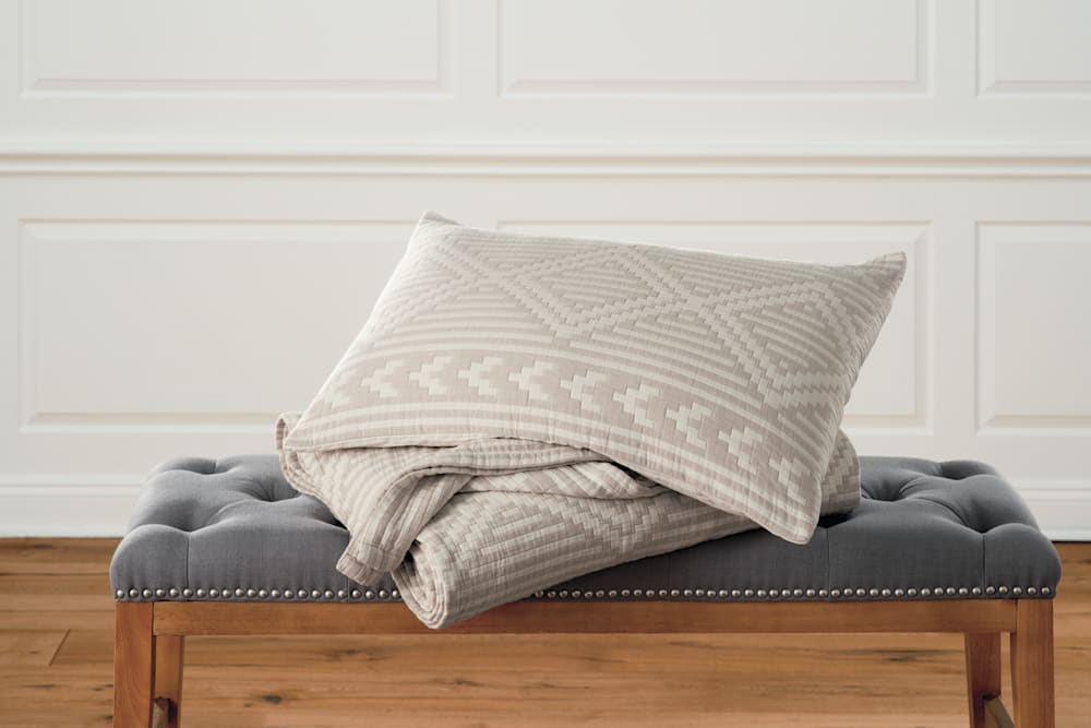 Pendleton Ganado Cotton Matelasse Coverlet & Sham Set