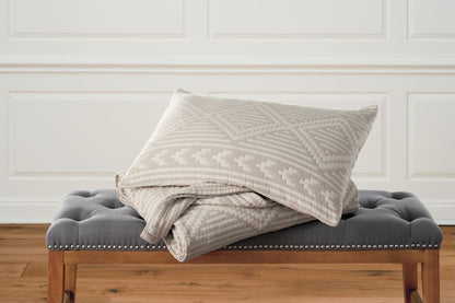 Pendleton Ganado Cotton Matelasse Coverlet & Sham Set