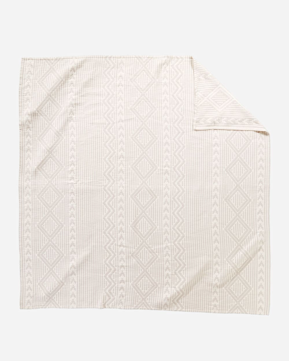 Pendleton Ganado Cotton Matelasse Coverlet-Organic Cotton