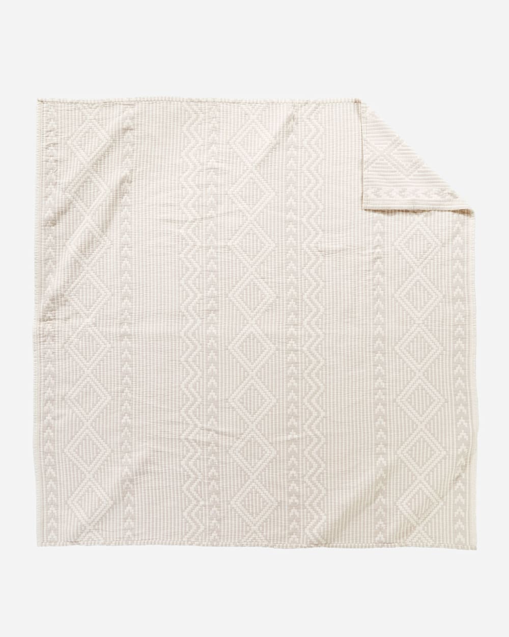 Pendleton Ganado Cotton Matelasse Coverlet-Organic Cotton