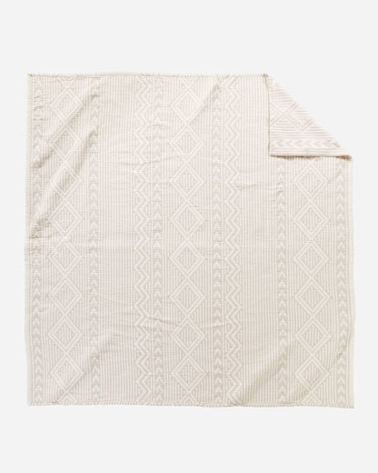 Pendleton Ganado Cotton Matelasse Coverlet-Organic Cotton