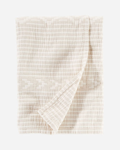 Pendleton Ganado Cotton Matelasse Coverlet-Organic Cotton