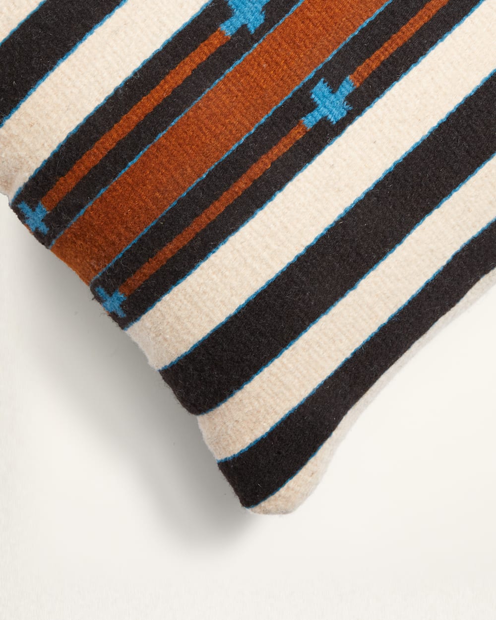 Pendleton Southwest Style Turquoise Crosses Square Pillow