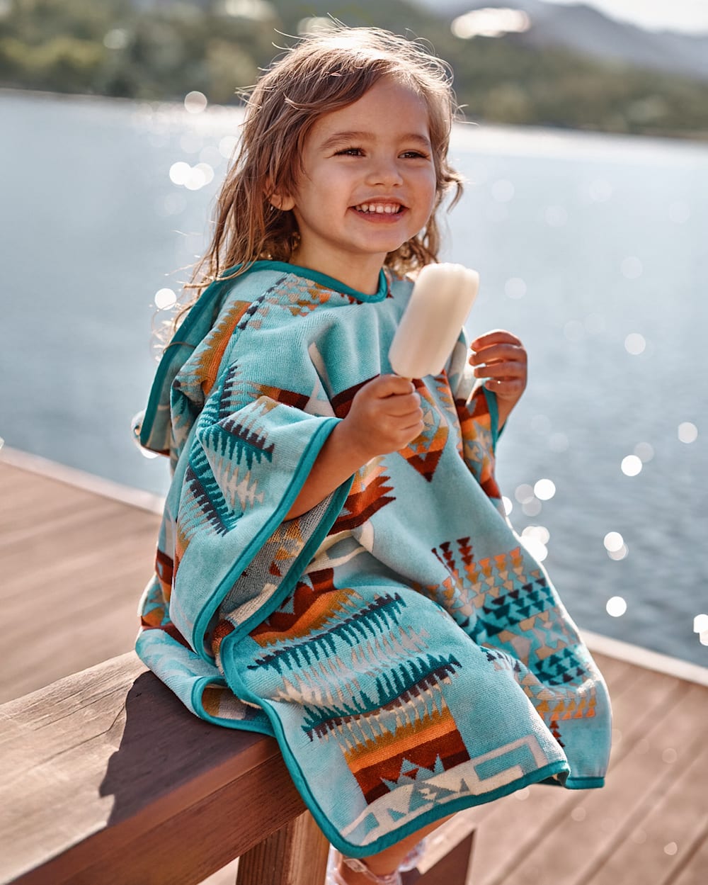 Pendleton Chief Joseph Hooded Kids' Towel