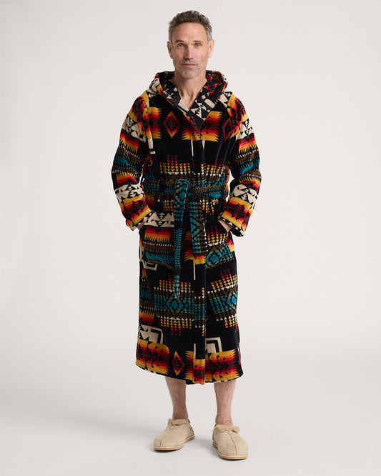 Pendleton Shop Unisex Cotton Terry Velour Bathrobe for Comfort