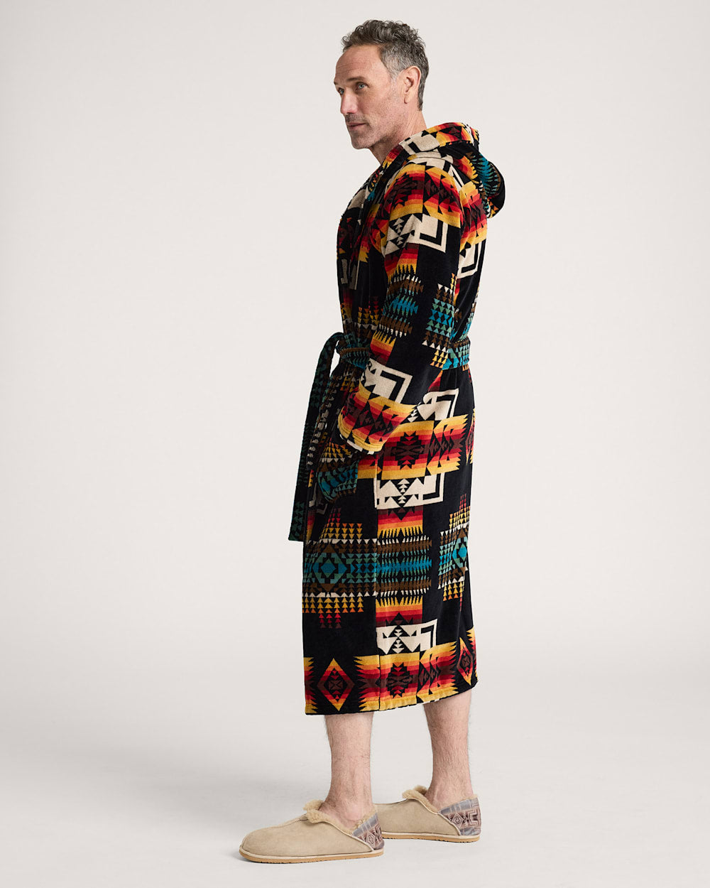 Pendleton Shop Unisex Cotton Terry Velour Bathrobe for Comfort