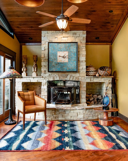 Pendleton Handmade Wool Woven Ombre Rug