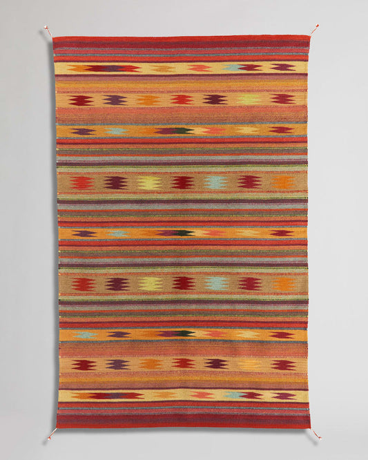 Pendleton Rodeo Rug, A Brilliantly Colored Wool Rug