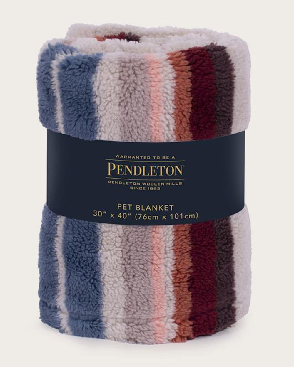 Pendleton Shop Serape Pet Blanket Colorful and Plush Pet Crate Liner