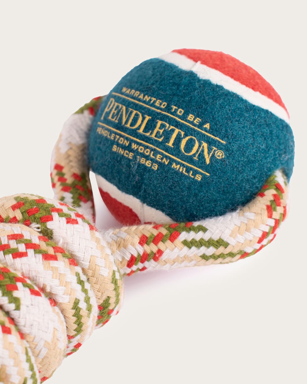 Pendleton Shop Pet Rope Lasso Toy Interactive Tug and Play Toy