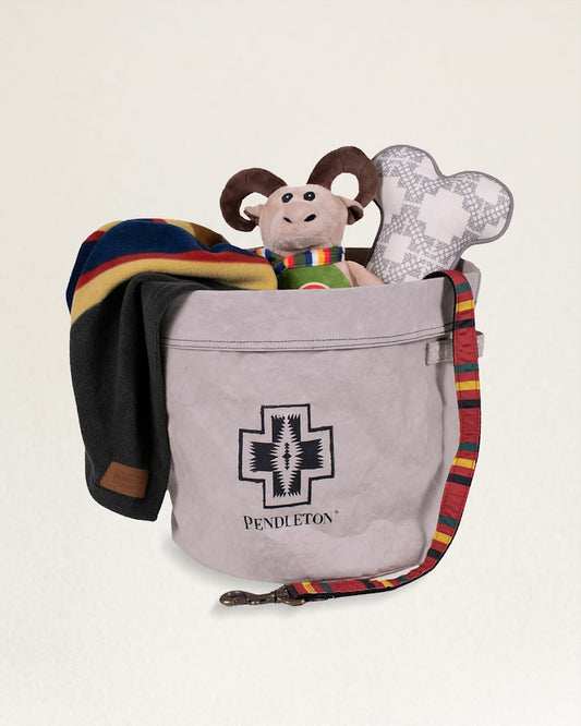 Pendleton Shop Our Pendleton Pet Toy Bucket in Grey