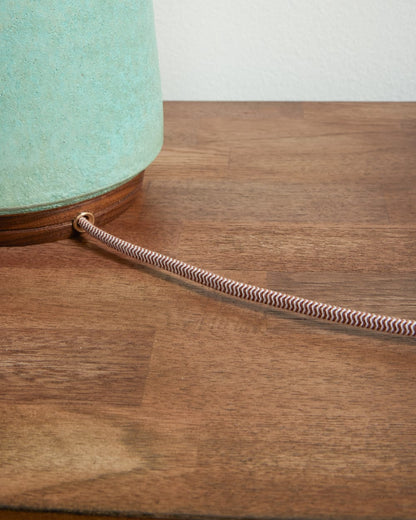 Pendleton Handmade Stoneware & Wood Table Lamp