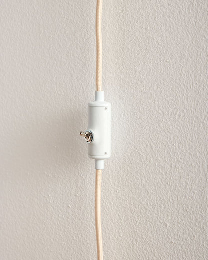 Pendleton Handmade Stoneware & Wood Sconce