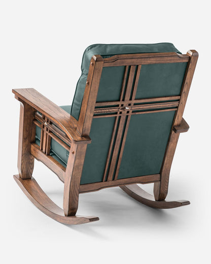 Pendleton Stagecoach Leather Rocker