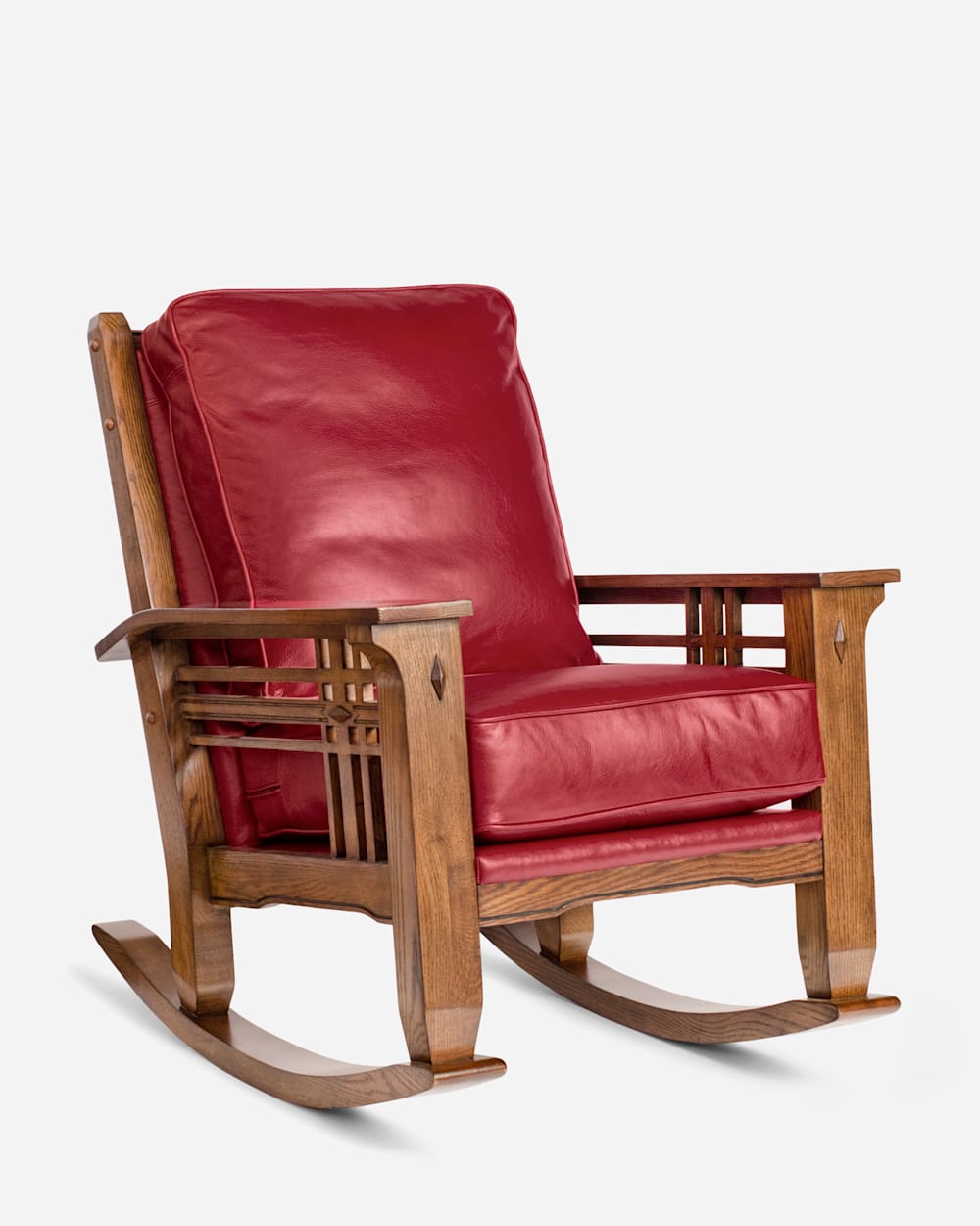 Pendleton Stagecoach Leather Rocker