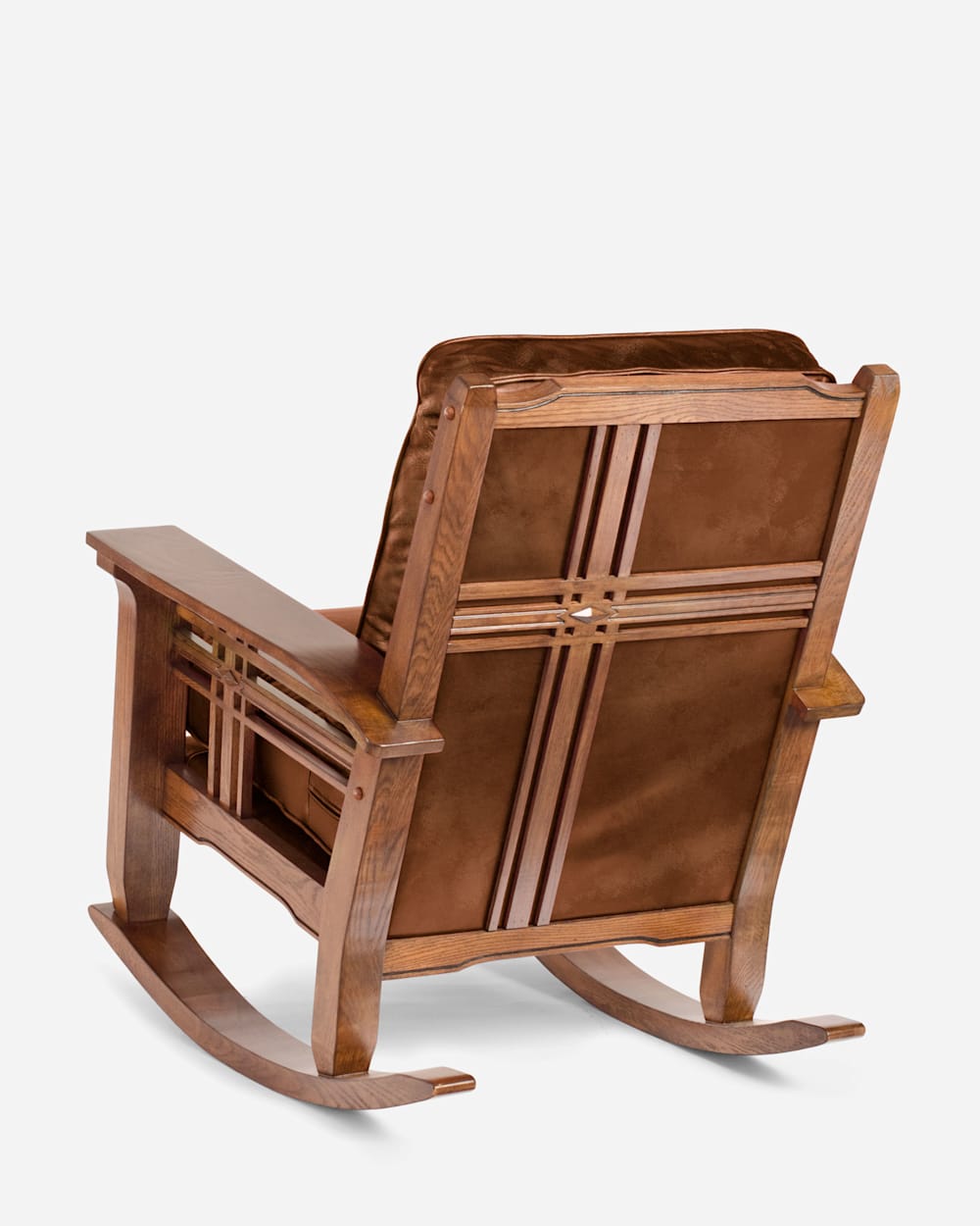 Pendleton Stagecoach Leather Rocker