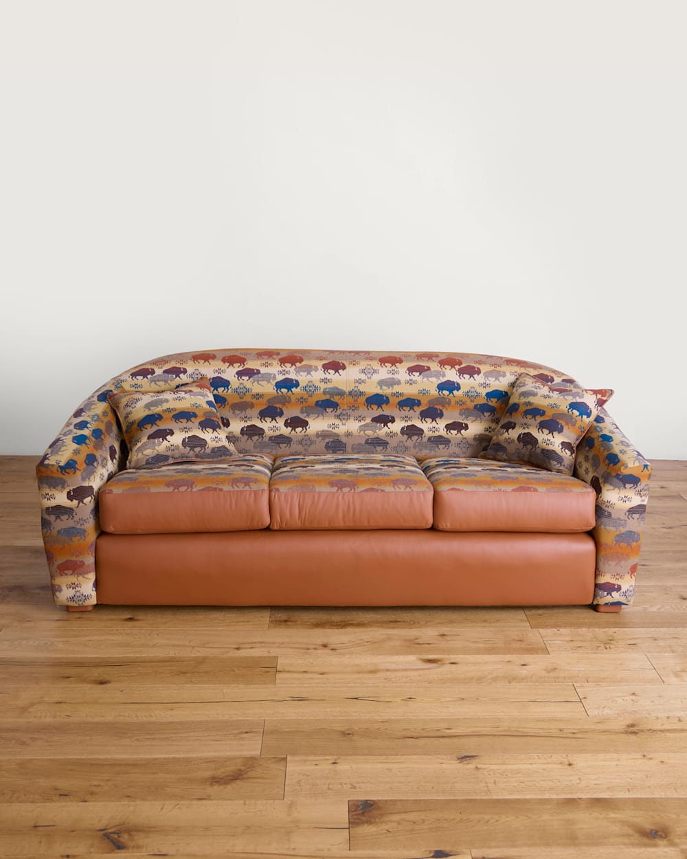 Pendleton Shop Prairie Rush Hour Barrel Sofa for Cozy Stylish Seating