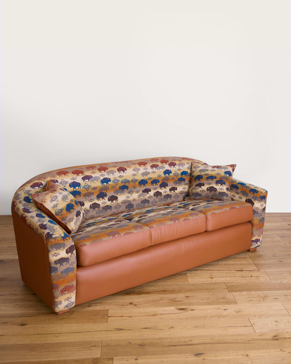 Pendleton Shop Prairie Rush Hour Barrel Sofa for Cozy Stylish Seating
