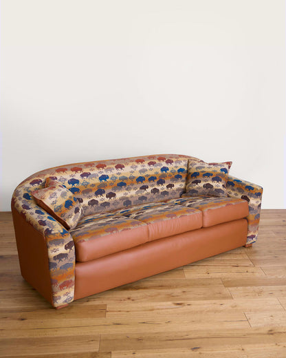 Pendleton Shop Prairie Rush Hour Barrel Sofa for Cozy Stylish Seating
