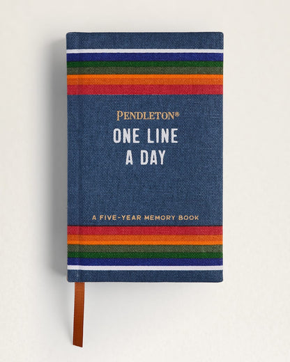 Pendleton Shop now for the Pendleton One Line a Day Memory Book!