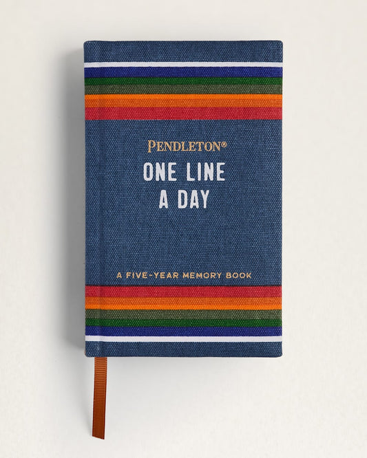 Pendleton Shop now for the Pendleton One Line a Day Memory Book!