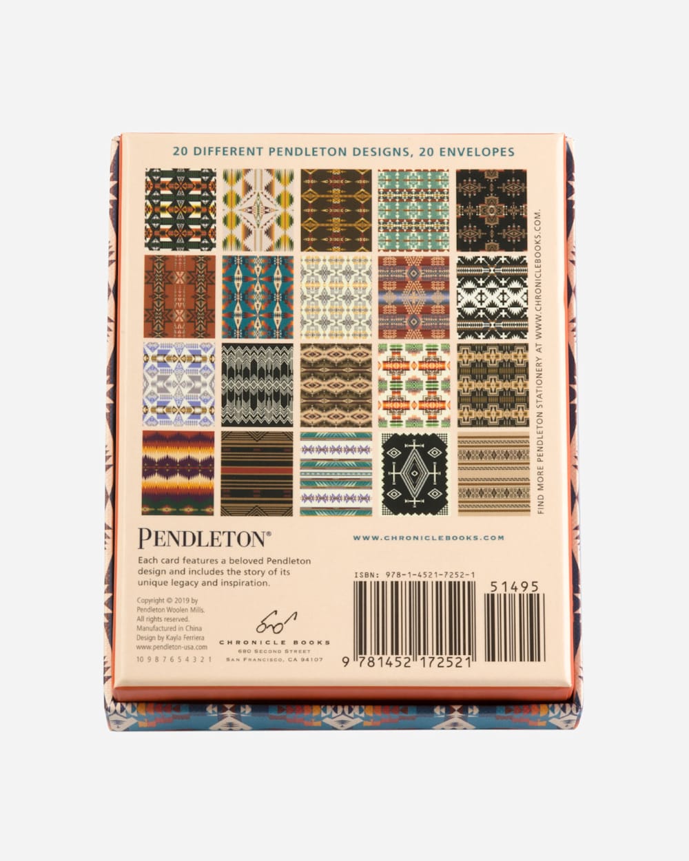 Pendleton Assorted Notecards With Envelope (20Pc)