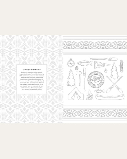 Pendleton Shop The Pendleton Coloring Book With Blanket Designs