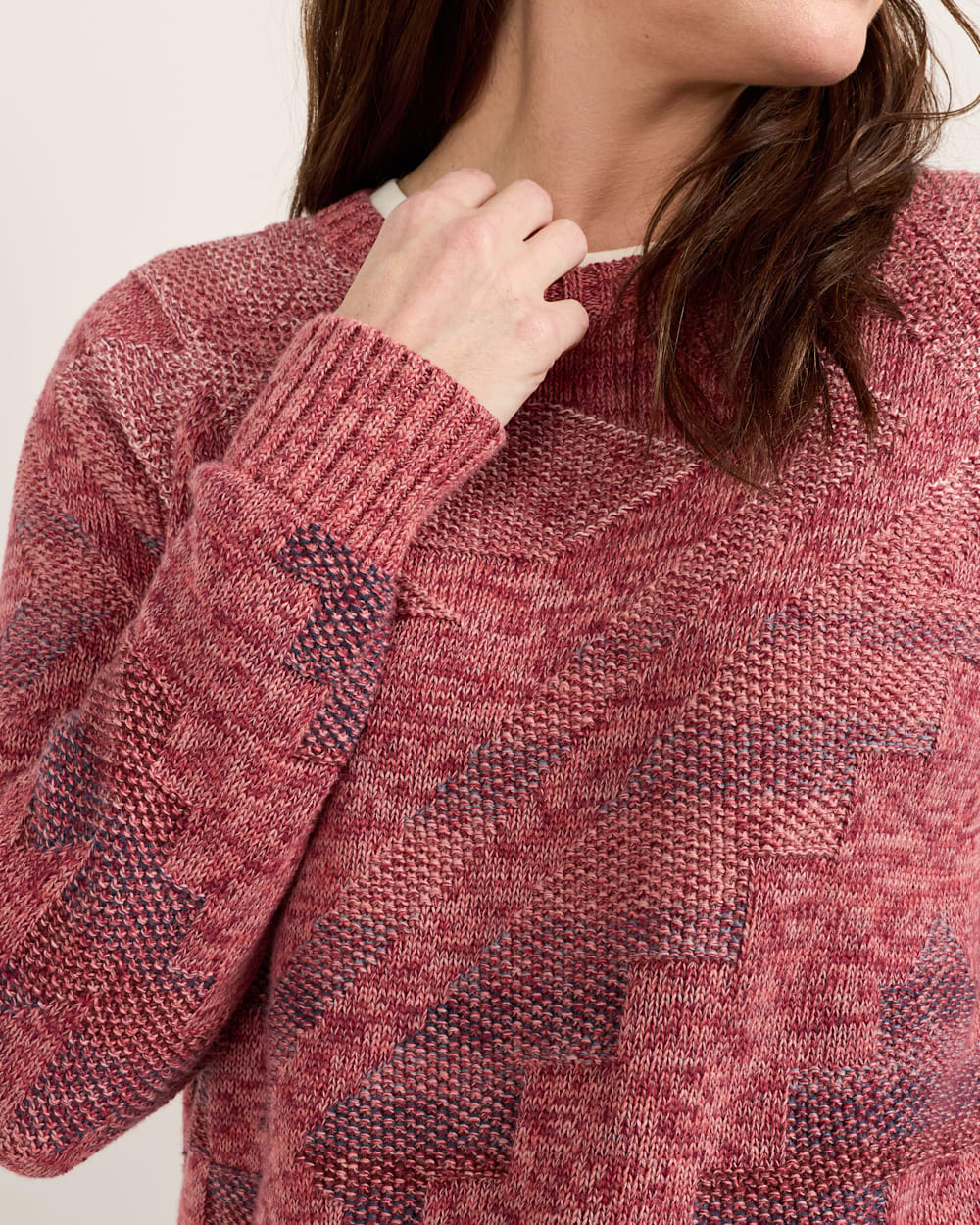 Pendleton Women's Raglan Cotton Sweater