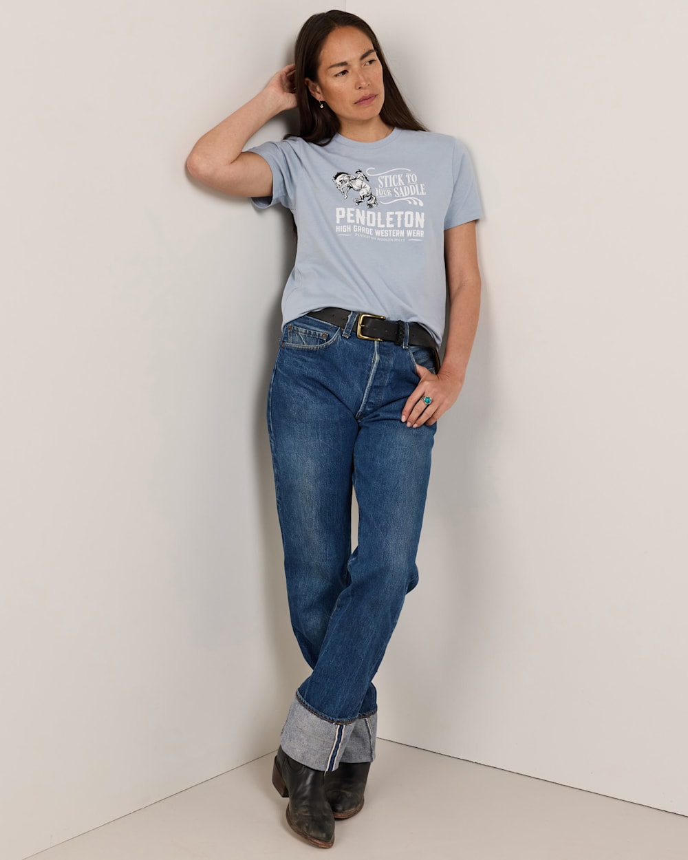 Pendleton Women's Stick To Your Saddle Graphic Tee