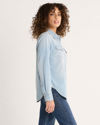 Pendleton Women's Chambray Gambler Shirt - Western Style