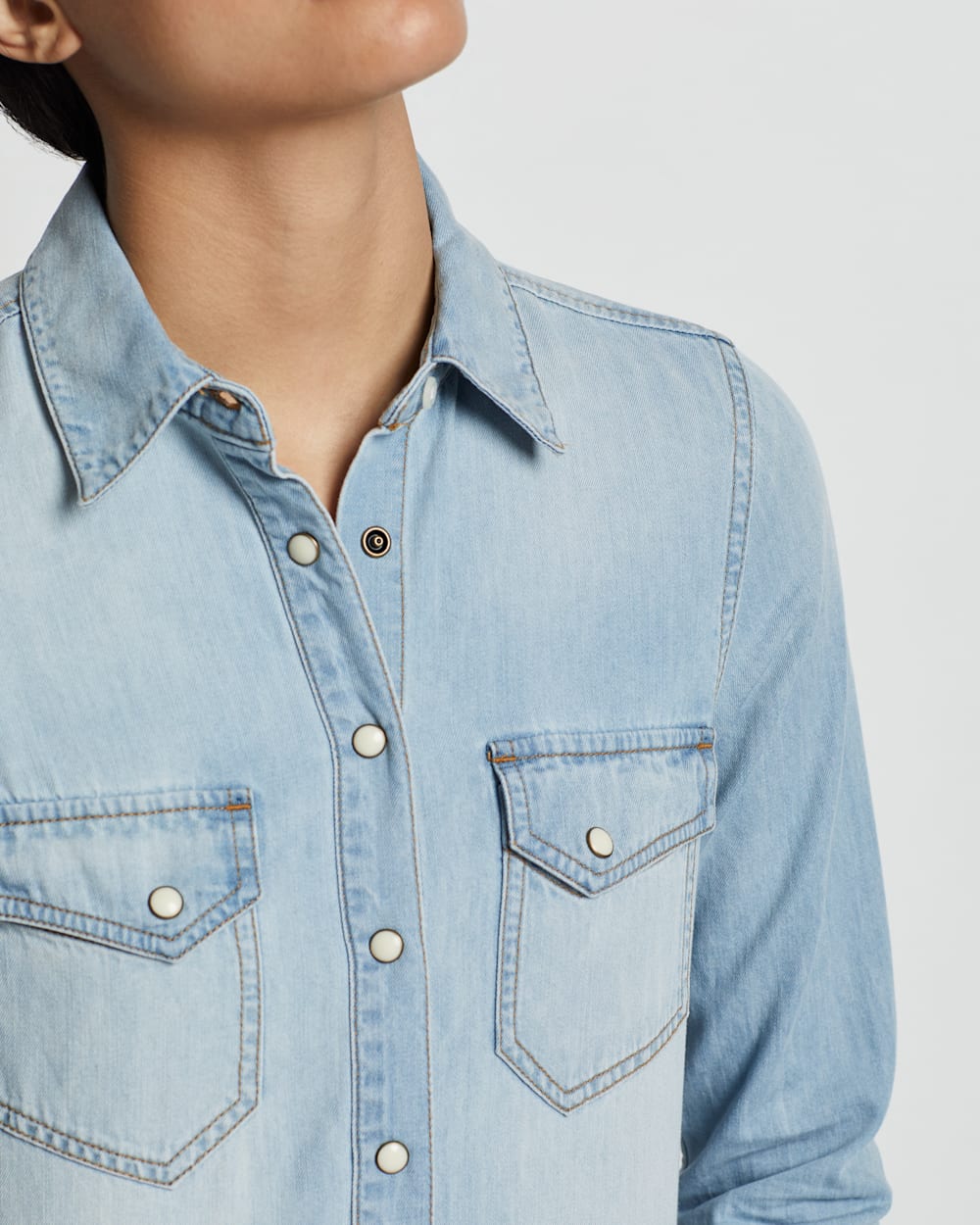 Pendleton Women's Chambray Gambler Shirt - Western Style