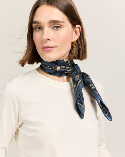 Pendleton Herd Of Horses Silk Scarf