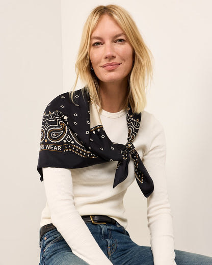 Pendleton Rodeo Spirit Silk Scarf