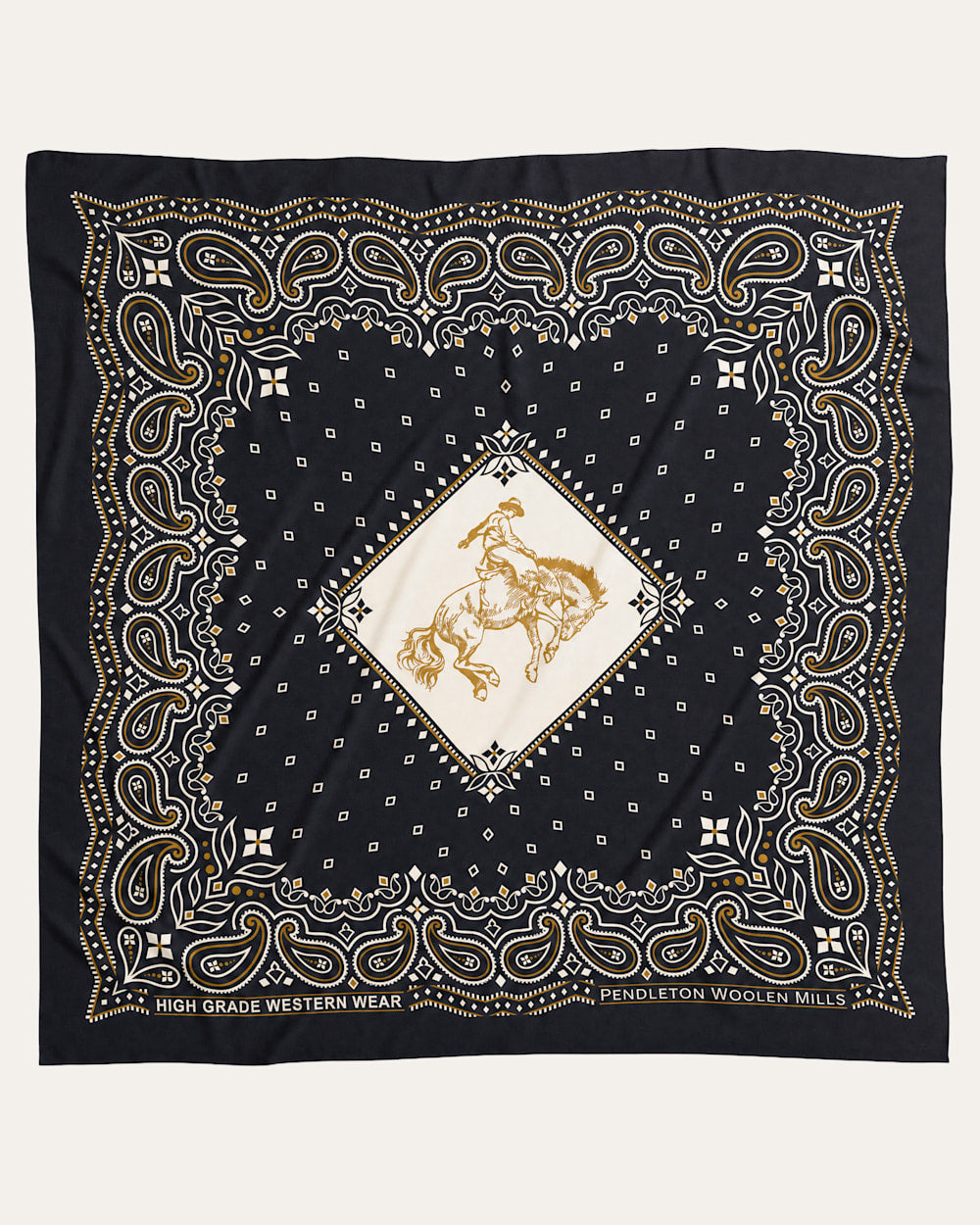 Pendleton Rodeo Spirit Silk Scarf