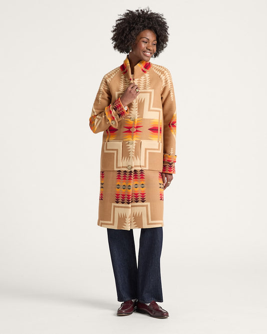 Pendleton Shop Women's Harding Archive Blanket Coat